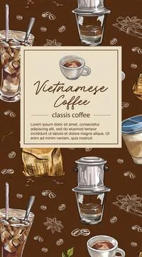 Banners for advertising coffee vector illustration. Graphic style elements: l Stock Illustration
