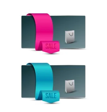 Banners Stock Illustration