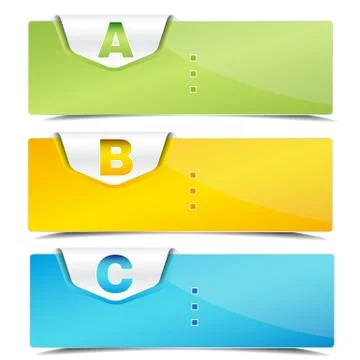 Banners Stock Illustration