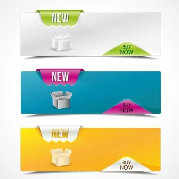 Banners Stock Illustration