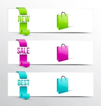 Banners Stock Illustration