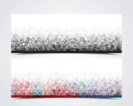 Banners Stock Illustration