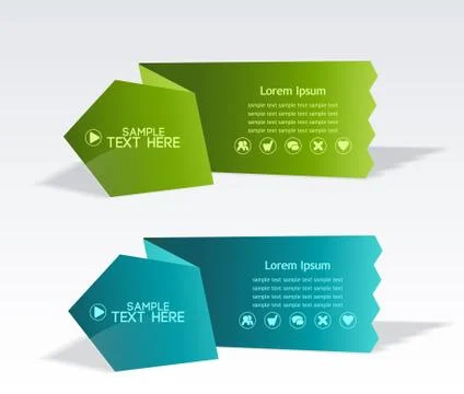 Banners Stock Illustration