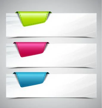 Banners Stock Illustration