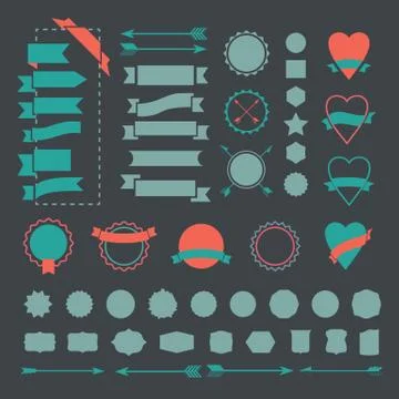 Banners Stock Illustration