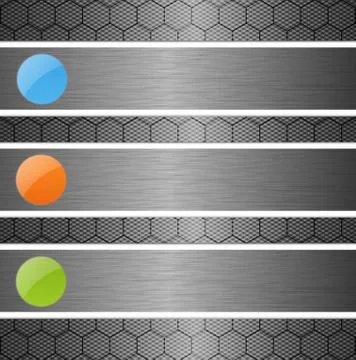 Banners - options Stock Illustration