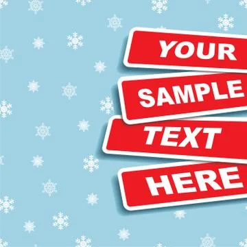 Banners with place for text. Vector illustration Stock Illustration