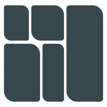 Banners posters plank template Stock-Illustration