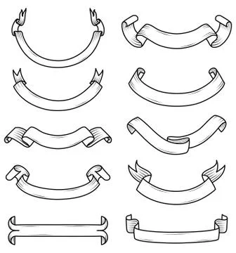 Banners Set Stock Illustration