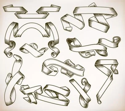 Banners set Stock Illustration