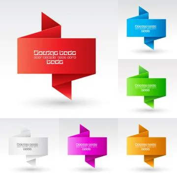Banners set. Illustration on white background for design Stock Illustration