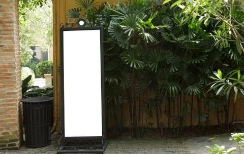 Banners white background Stock Photos