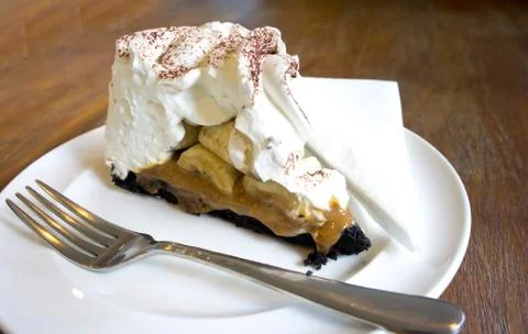 Banoffee cake Stock Photos