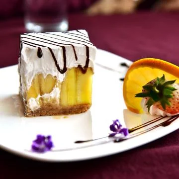 Banoffee cake Stock Photos