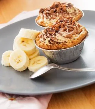 Banoffee dessert Stock Photos