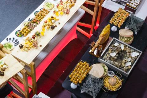 Banquet buffet Foto stock