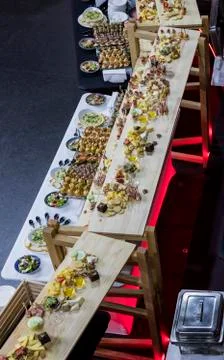 Banquet buffet Stock Photos