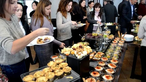 Banquet Stock Footage 99902434