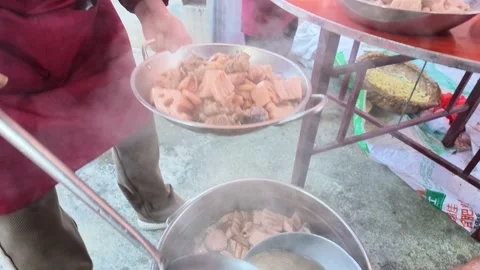 Banquet prep, China Stock Footage 347247250