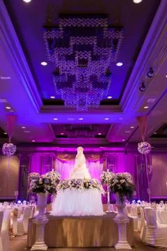 Banquet wedding Stock Photos