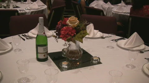 BanquetHall01 Stock Footage 545094