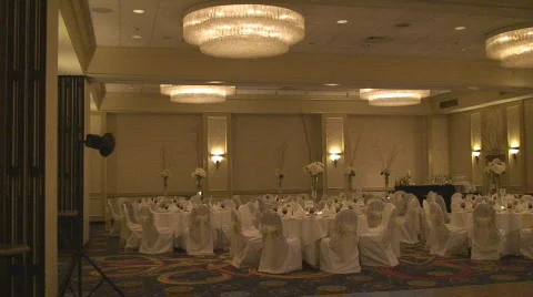 BanquetHall05 Stock Footage 548519