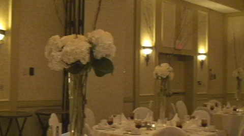 BanquetHall08 Stock Footage 548535