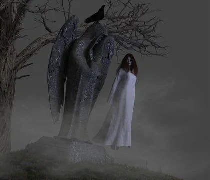 The Banshee Illustrazione stock