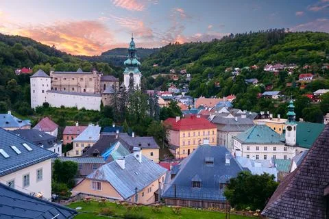Banska Stiavnica, Slovakia. Stock Photos