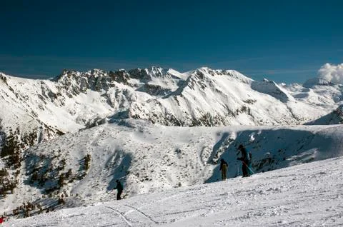 Bansko Ski Resort Stock Photos