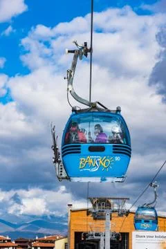 Bansko ski slope Stock Photos
