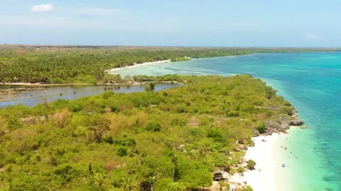 Bantayan Island in Cebu, Philippines. Stock Footage 281910975