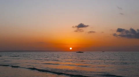 Bantayan Sunrise 03 Stock Footage 48984878