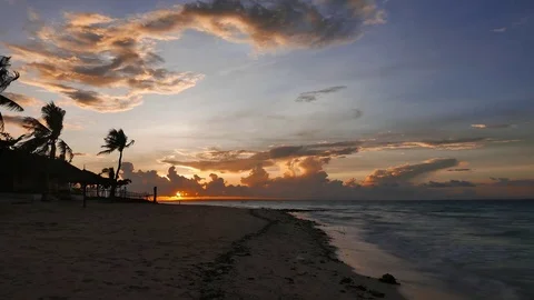 Bantayan Sunrise (Timelapse) Video stock 77151251