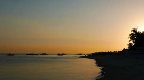 Bantayan Sunset 01 Stock Footage 48893962