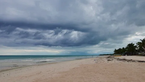 Bantayan White Sand Beach Stock Footage 77154490