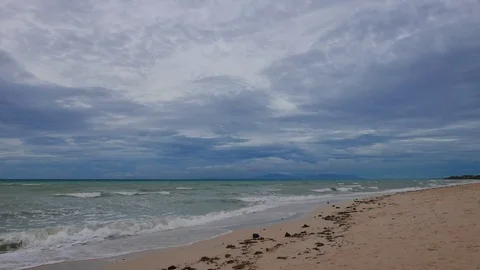 Bantayan White Sand Beach Stock Footage 77154648