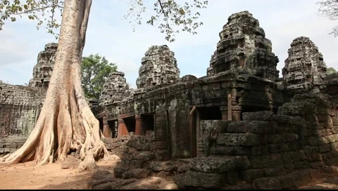 Banteay Kdei Stock Footage 10727313