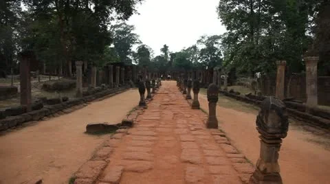 Banteay Srei Stock Footage 12447156