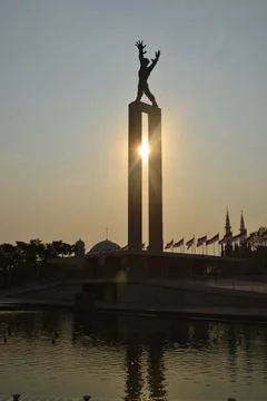 Banteng Field Stock Photos