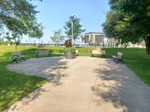 Banting park outside view Stock Photos