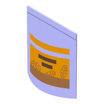 Baobab powder icon isometric vector. African tree leaf Stock Illustration