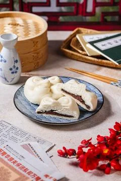 Baozi Foto stock