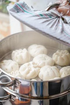 Baozi Foto stock