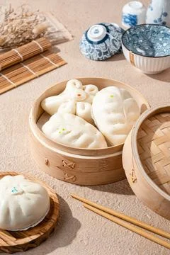 Baozi Foto stock
