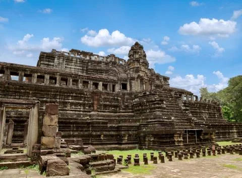 Baphuon Temple in Angkor Thom Stock Photos