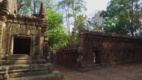 Baphuon Temple Structure Stock Footage 73237447
