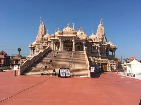 The BAPS Temple Stock Photos