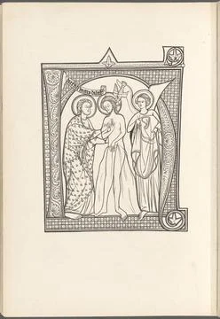 The Baptism of Christ, opp. p. 93. Ruskin, John, 1819-1900. Illustrations.... Stock Photos