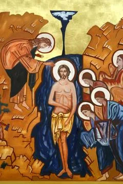 Baptism of the Lord Stock Photos